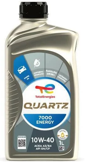 Олива моторна QUARTZ 7000 ENERGY 10W-40 1л